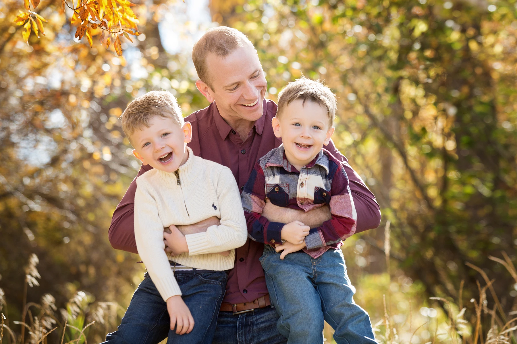 Durango Family Photographer Dad sons