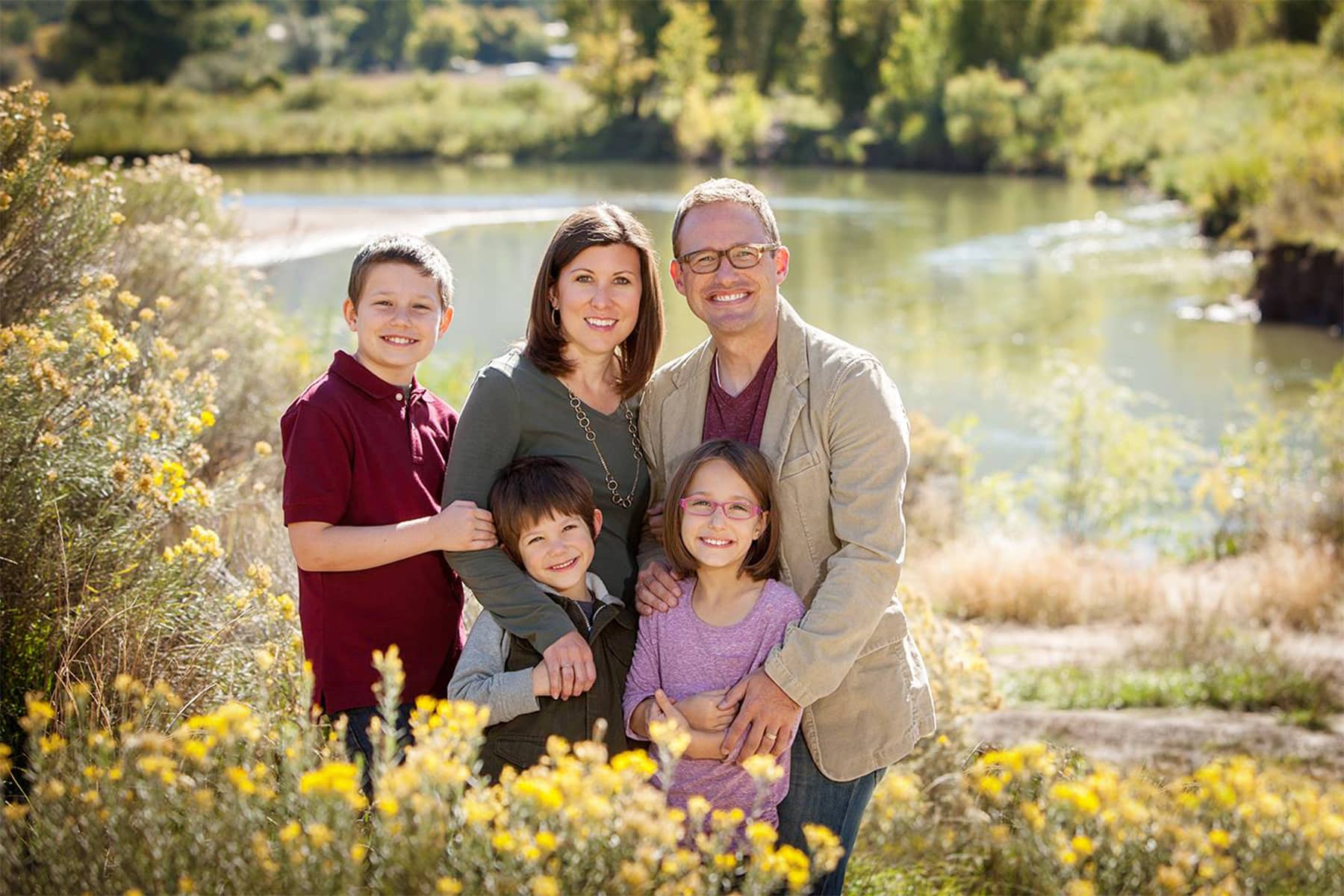 Animas River Family Photo Shoot