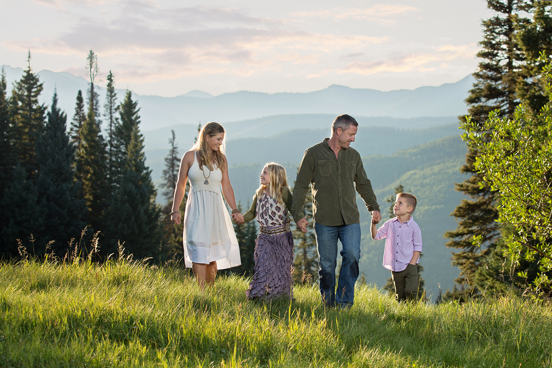 Purgatory Durango Mountain Resort Family photo shoot